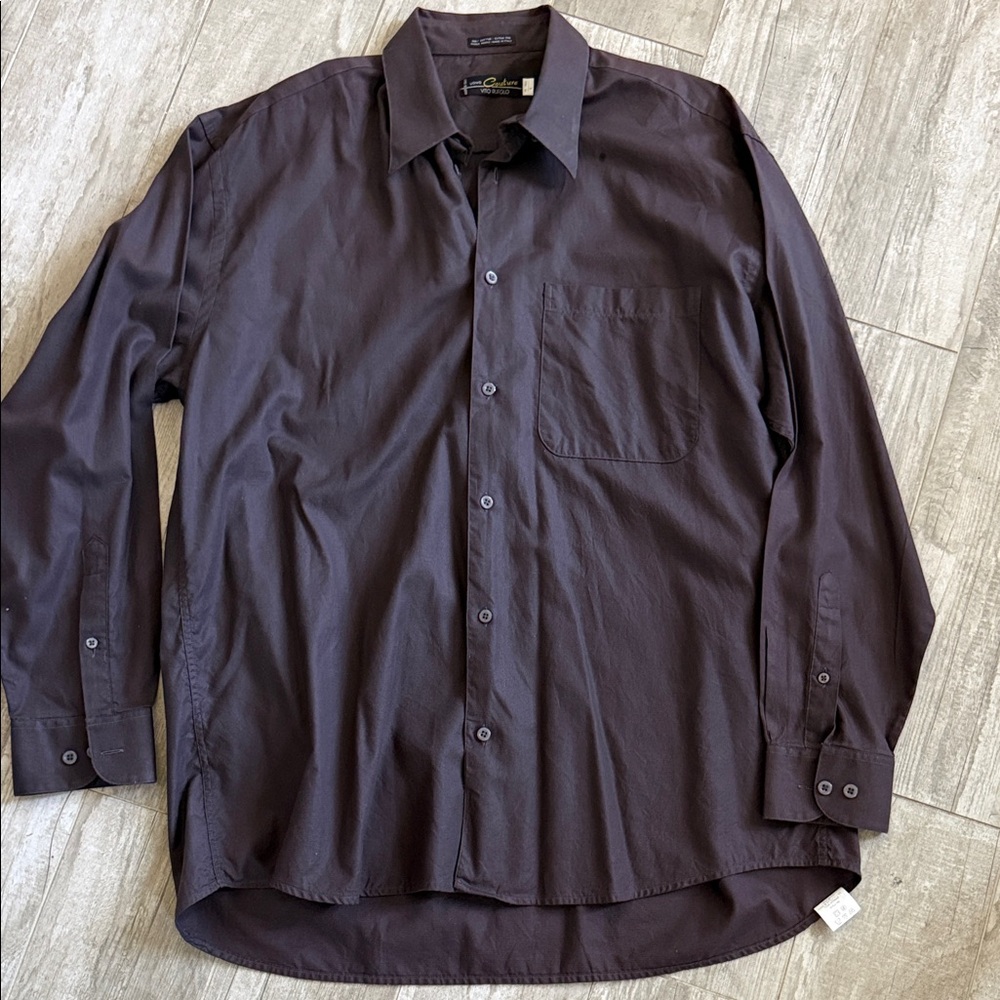 Vito Rufalo Uomo Couture 100% Cotton Made in Italy Men's Shirt
